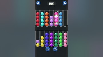 Ball Sort by Infinite Joy: Levels 13634, 13635, 13636