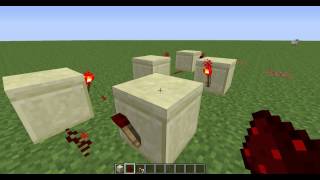 Minecraft how to make 5-clock redstone pulser