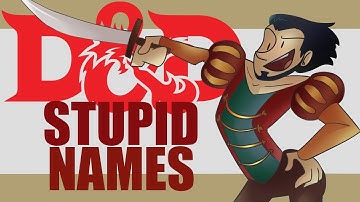 Drawfee D&D Animatic - Stupid Names