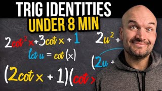 Factor 6 Trig Expressions Under 8mins