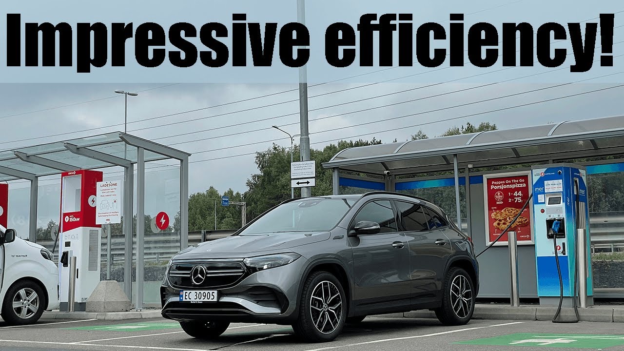 Mercedes-Benz EQA Range, Efficiency & Charging Test!