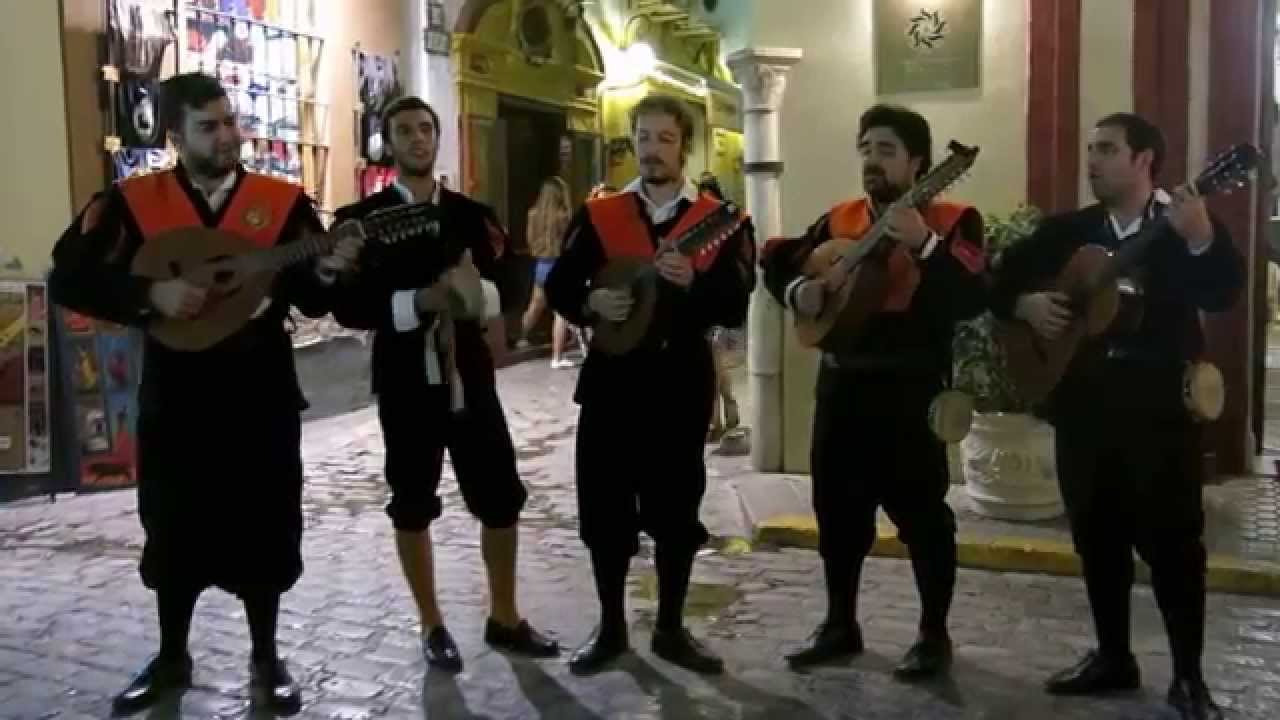 spanish tuna singing group sevilla spain 1 YouTube