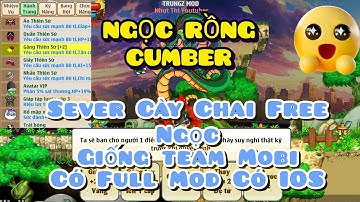 Nro Lậu IOS Mới Nhất Đã Open - Ngọc Rồng Cumber Free Ngọc Xanh Vô Hạn Sever Cày Chay Giống Team Mobi