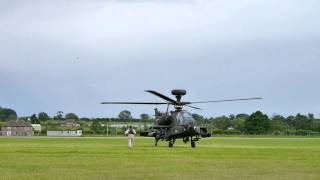 Cosford Air Show 2014 - Apache push back and take off