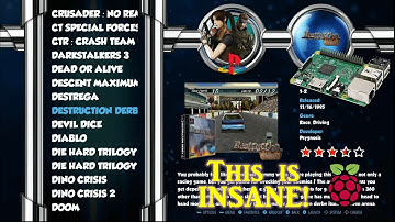 Insane 256gb Platinum Vman Raspberry Pi 3 Build - 12,000+ Games