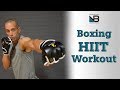 Easy 30 Minute Shadow Boxing Workout at Home HIIT - Beginner Version