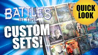 Doctor Who Battles In Time Custom Sets (QUICK LOOK)