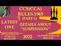 Ccscca rules1965 part1