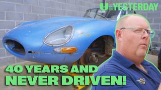 E-Type Jaguar in Garage for 40 Years! | Bangers & Cash