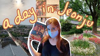 Time Travel and Tea Houses | a day trip to Jeonju, Korea VLOG (hanok village, cafe hopping)