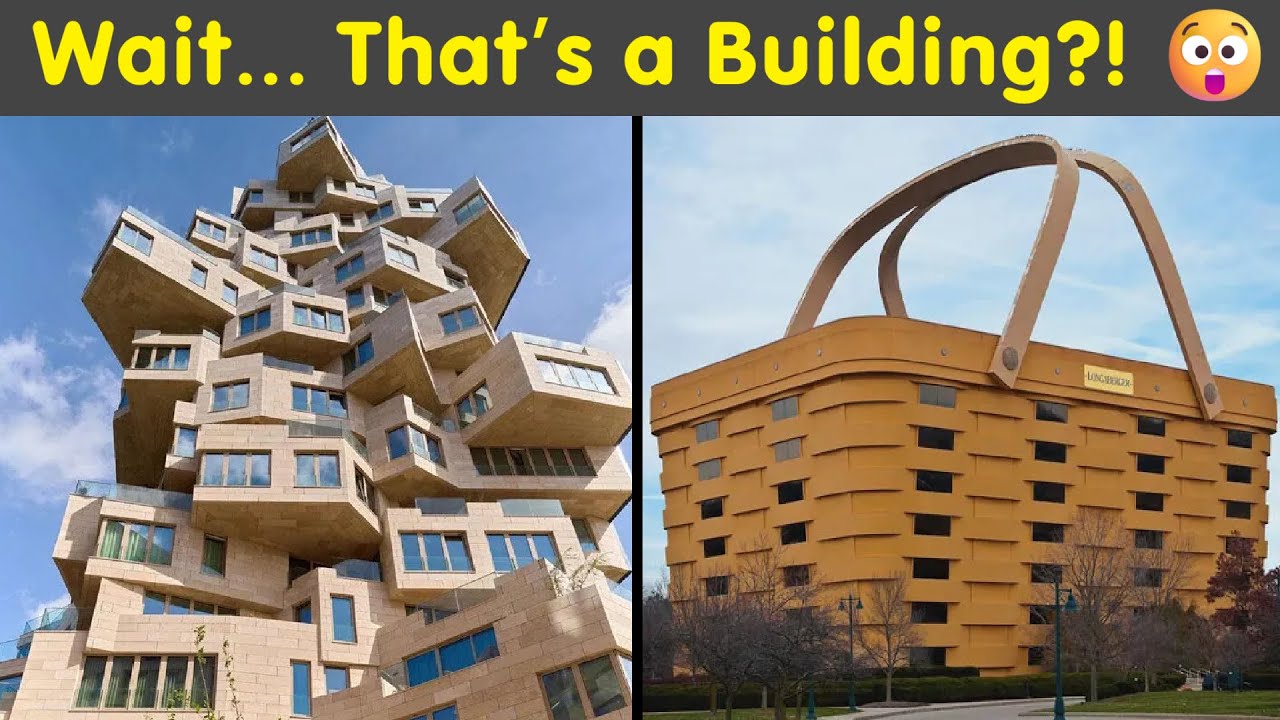 Buildings So Strange You’ll Have to Look Twice 🤯 | Architecture That ...