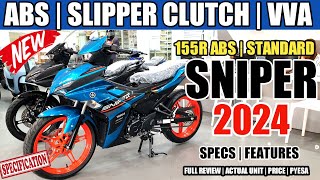 2024 SNIPER 155R ABS AT STANDARD REVIEW SPECS AT PRESYO ANG MAS PINA LEVEL UP NA SNIPER ABS