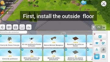 Making balconies on the Sims Mobile
