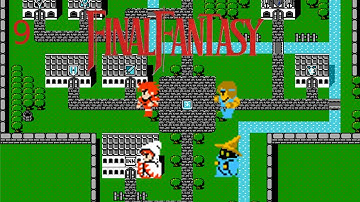 BucketListGamer Final Fantasy 1 NES Walkthrough Part 9 Arriving In Melmond