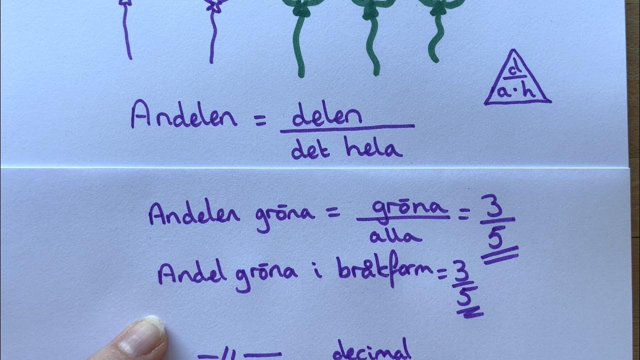 r 7 Andelen I Br kform Decimalform Och Procentform YouTube r-7-andelen-i-br-kform-decimalform-och-procentform-youtube
