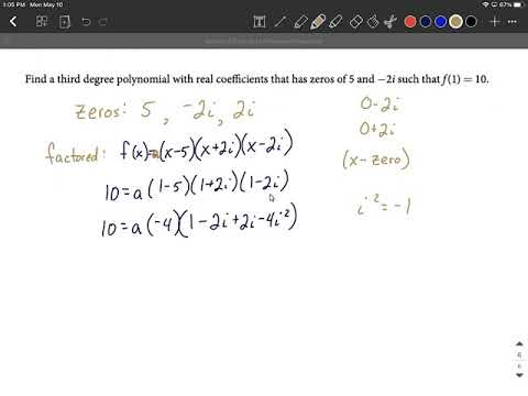 Complex Conjugate Theorem