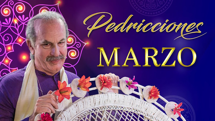 Kramer - Pedrito Ángel y sus pedricciones de marzo