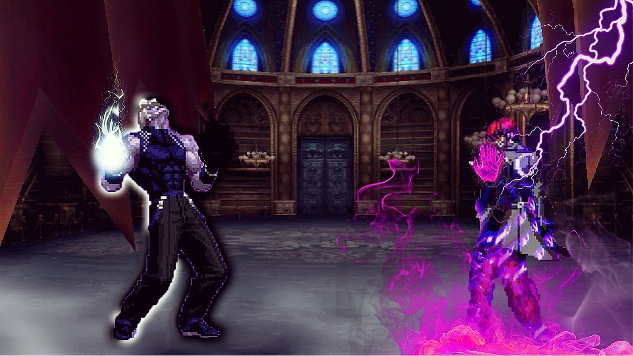 [KOF MUGEN] Yagami AD Vs New Final Rugal - YouTube
