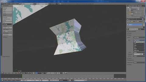 Using the UV project modifier in Blender Cycles