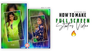 How To Make Trending Full Screen Colour Transition WhatsApp Status Video In Kinemaster Editing 2020