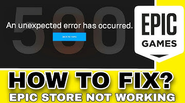 Epic Games - An Unexpected Error Occurred Problem How To Fix ✅ | Epic Games Store Server Error 500 