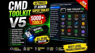 Must-Know IT Support Skill! 💼 CMD Toolkit V5 🔥 The Best IT Toolkit in the World 😳 screenshot 5
