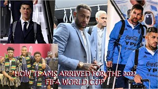 How The World Cup Teams Arrived In Qatar For The 2022 World Cup