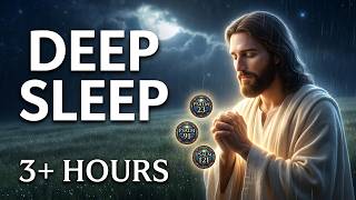 Fall Asleep to Psalm 91, 23, 121 & More | 3+ Hours of Peace and Rain Ambiance screenshot 3