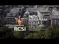 Rcsi colles lecture the demise of emergency ulcer surgery by professor james lau