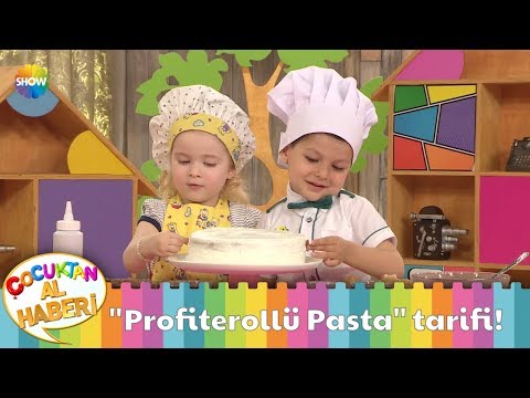 Ebrar ve Arda'dan ''Profiterollü Pasta'' tarifi!