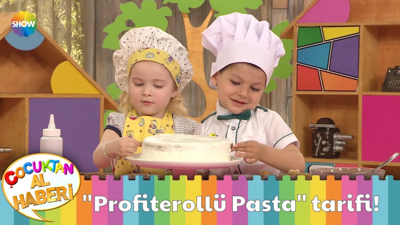 Ebrar ve Arda'dan ''Profiterollü Pasta'' tarifi!
