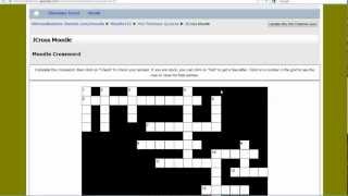 add hot potatoes jcross game in moodle 1.9