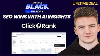 ClickRank - AppSumo Black Friday 2025 - One-click AI SEO Optimization for Small Businesses