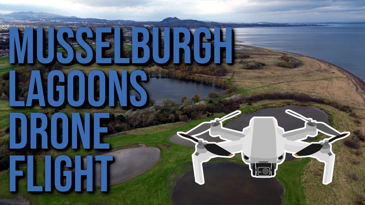 A Drone Flight Over The Musselburgh Lagoons