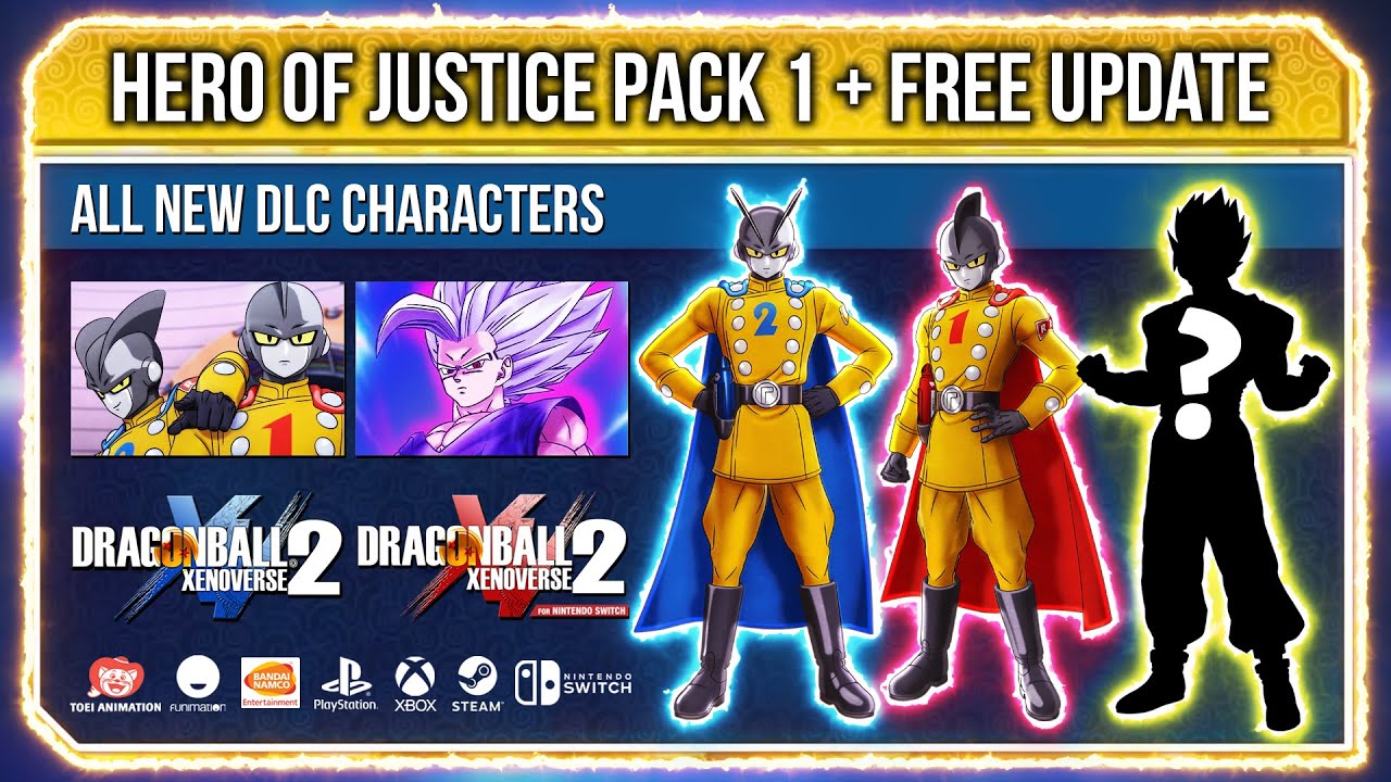 DRAGON BALL XENOVERSE 2 - HERO OF JUSTICE PACK 1 no Steam