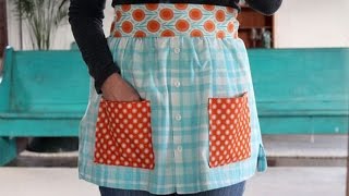 How to Make an Apron From Shirts