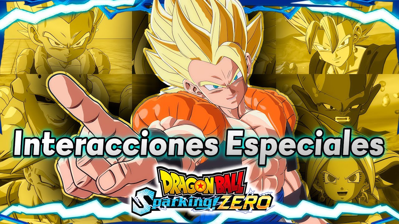 SUPER GOGETA • Z 超ゴジータ - INTERACCIONES ESPECIALES / Special Quotes | DB: Sparking! ZERO [ESP/JAP]