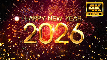 Happy New Year 2026 4K