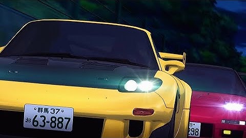 頭文字D FD3S vs NSX AMV
