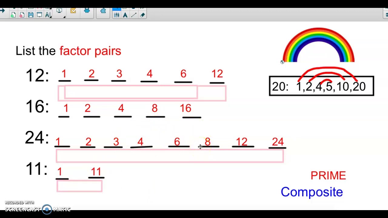 Ch1 factors, 625 YouTube