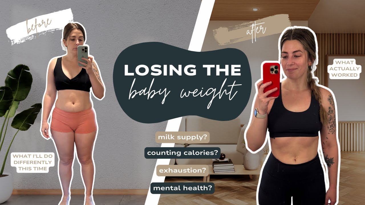 How I Lost 45 lbs Postpartum **What ACTUALLY Works** + What I'll Do Differently This Time