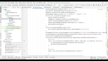 Spinner using Retrofit and pass parameter-Android Studio Part-3 Check Discription for Source Code
