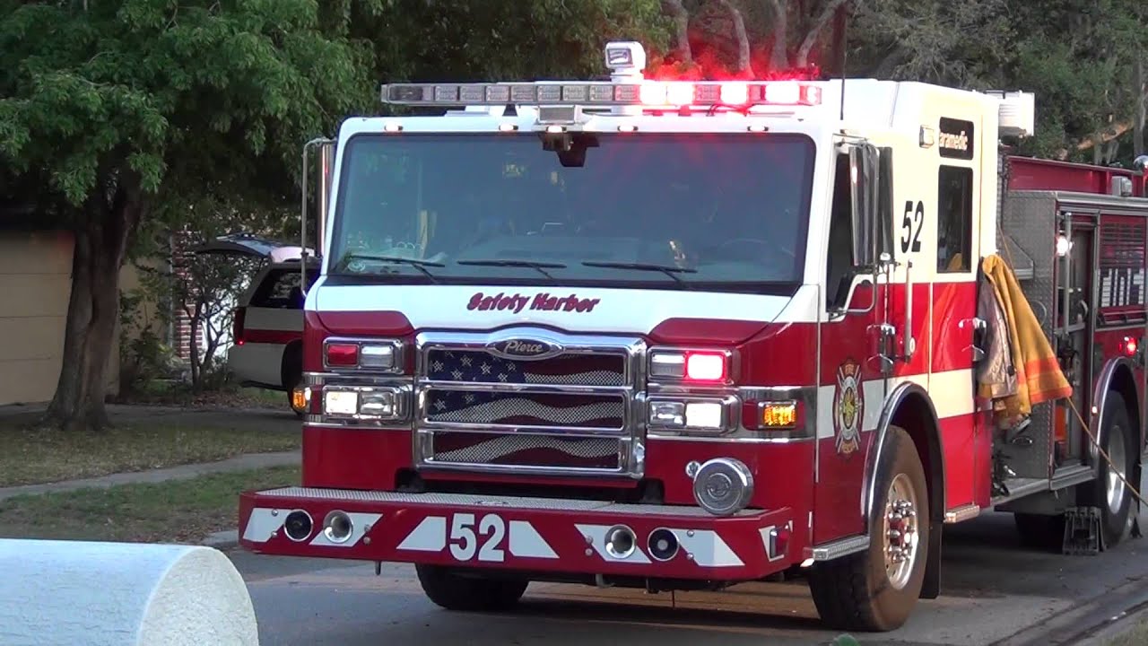 ENGINE 52 FROM SAFETY HARBOR FIRE DEPARTMENT IN FLORIDA YouTube