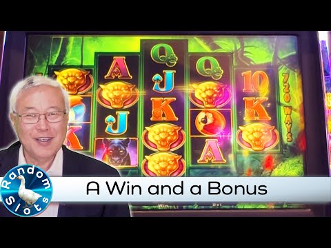 Prowling Panther Slot Machine Win and Bonus