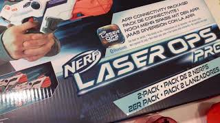 Nerf laser ops pro . Новинка. Обзор. Пример игры.