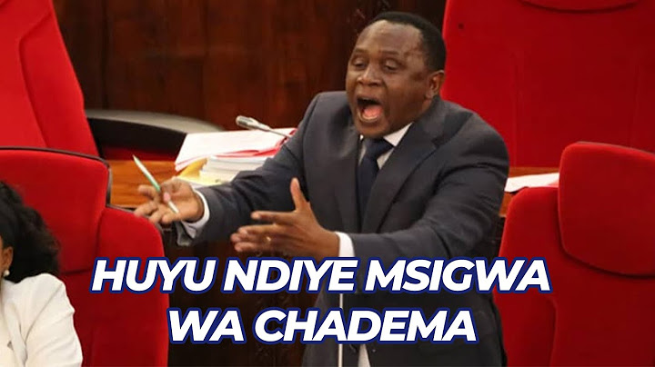 HOTUBA MAARUFU ZAIDI YA MCH. PETER MSIGWA ILIYOTIKISA AFRIKA MASHARIKI ENZI AKIWA CHADEMA