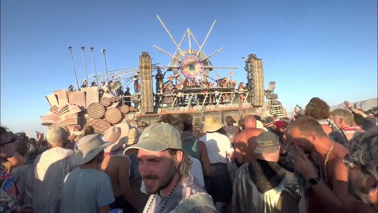 MONOLINK AT MAYAN WARRIOR BURNING MAN 2022 PART1 2 sep 2022 . 638pm