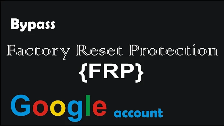 How to bypass Google Account Verification, Factory Reset Protection FRP 2021 @Programmers100p