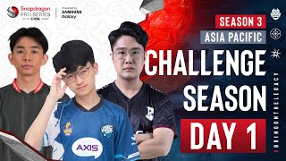 ? [EN] Snapdragon Mobile Challenge Season | Season 3 Day 1