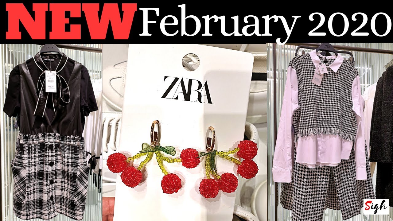 ZARA NEW COLLECTION FEBRUARY2020 Ladies Fashion YouTube